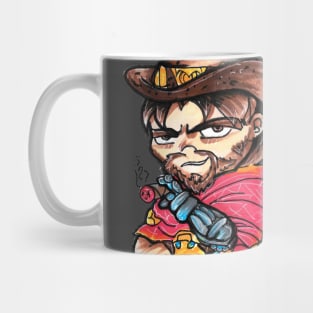 mccree chibi art Mug